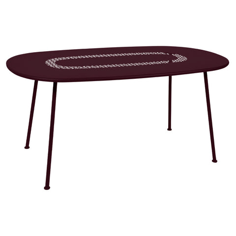 Mesa ovalada LORETTE 160x190cm, comprar online mobiliario de FERMOB en Rincón del Mueble RDM Madrid España, para exterior e interior