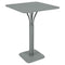 Mesa alta con pedestal LUXEMBOURG de 80x80cm. Fermob online. Rincón del Mueble