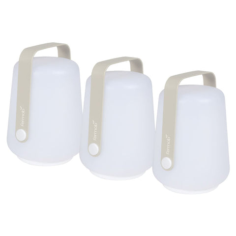 Set monocromático de 3 lámparas BALAD de 12cm FERMOB online españa | rincondelmueble.com | Rincñon del mueble