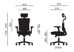 Silla VIENA de oficina en Rincón del Mueble RDM Madrid España